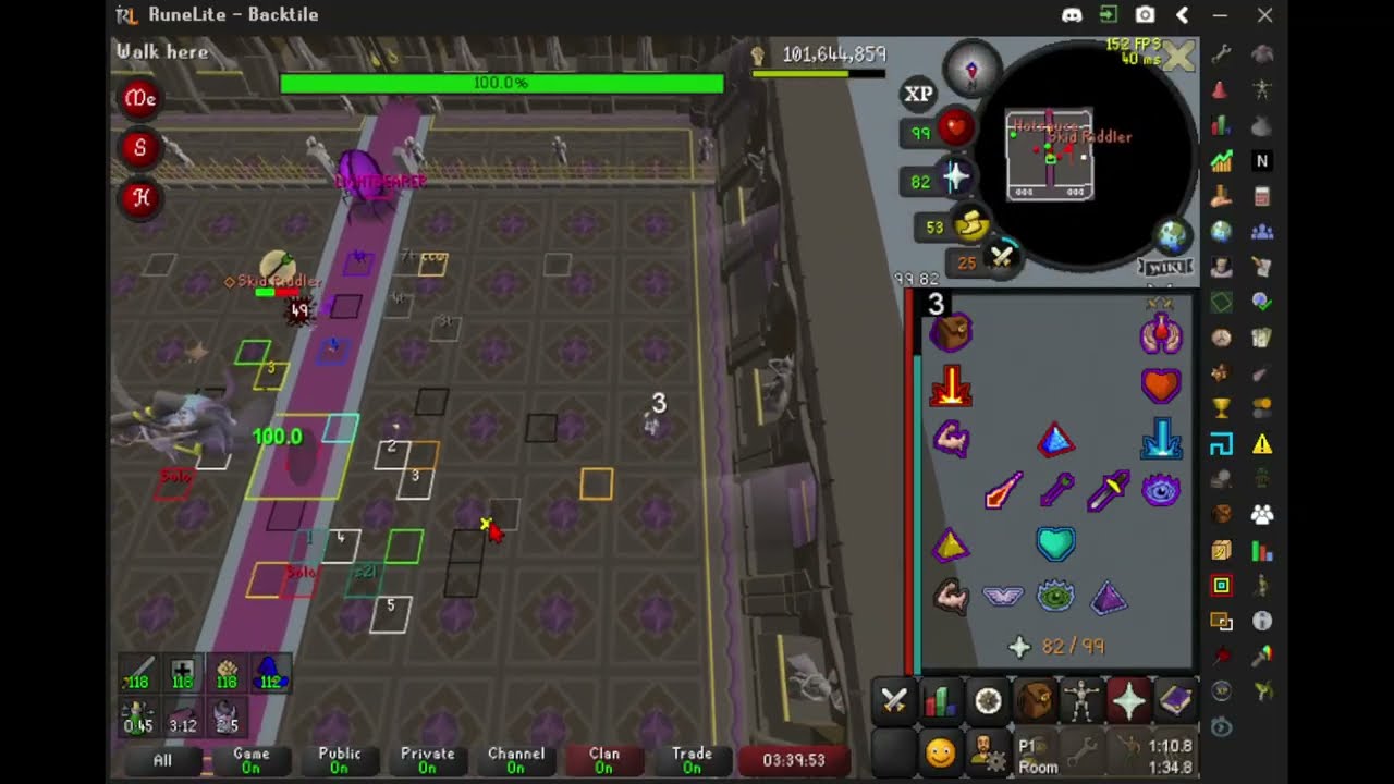 Perfect Theatre example (Freeze)