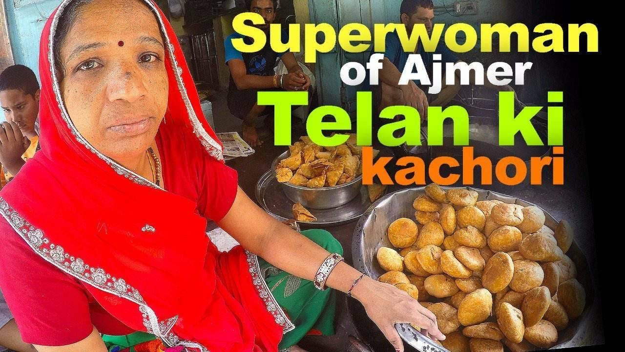 Superwoman of Ajmer | Best Kachori of India | Ajmer Sharif | Indian Street Food | Food in Ajmer