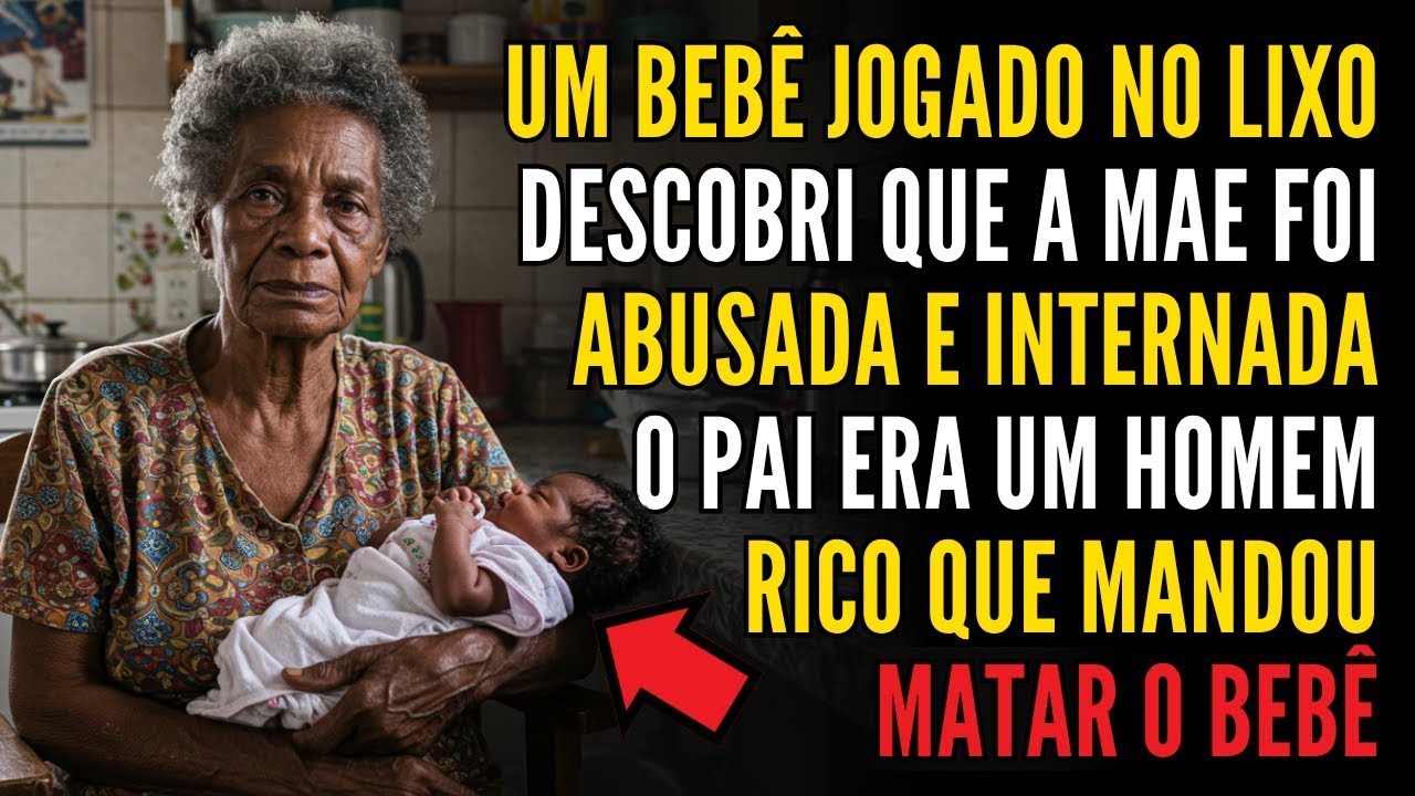 HISTÓRIA REAL DESTA AVÓ 👵💔 BEBÊ FOI JOGADO NO LIXO… E A MÃE INTERNADA A FORÇA