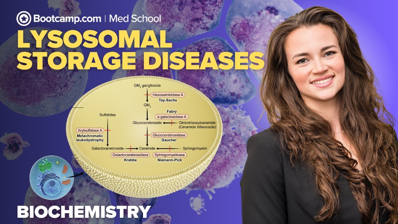 Biochemistry Chapter 2 | Lysosomal Storage Diseases Explained | High-Yield Step 1 Review