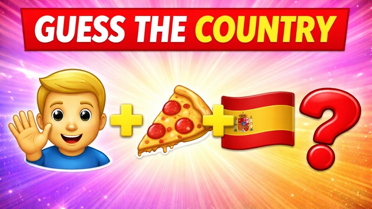 Can You Guess These European Countries by Emoji? 🧠 | GK Quiz