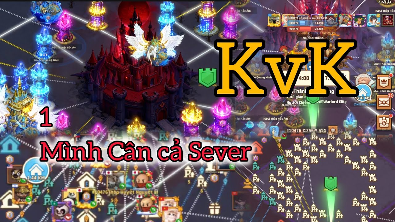 KvK :   Cân cả Sever là có thật 1 &  Sever  ✓ F2P Code👇  