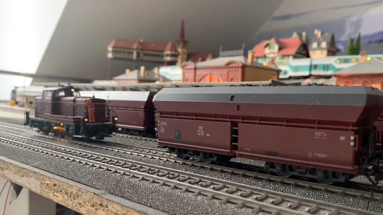 Rangierbetrieb auf der modellbahn