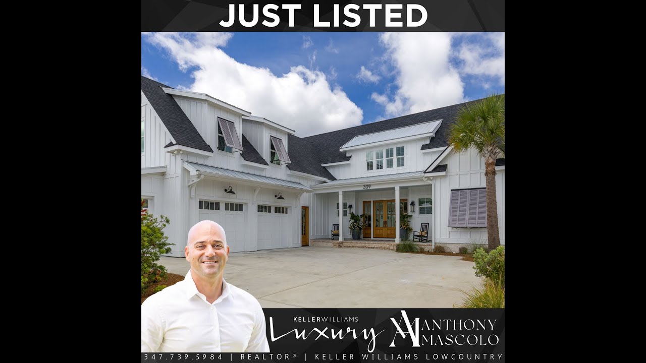 Inside Bluffton’s Most Stunning Custom Home | 309 Flatwater Drive | Hampton Lake Luxury Tour