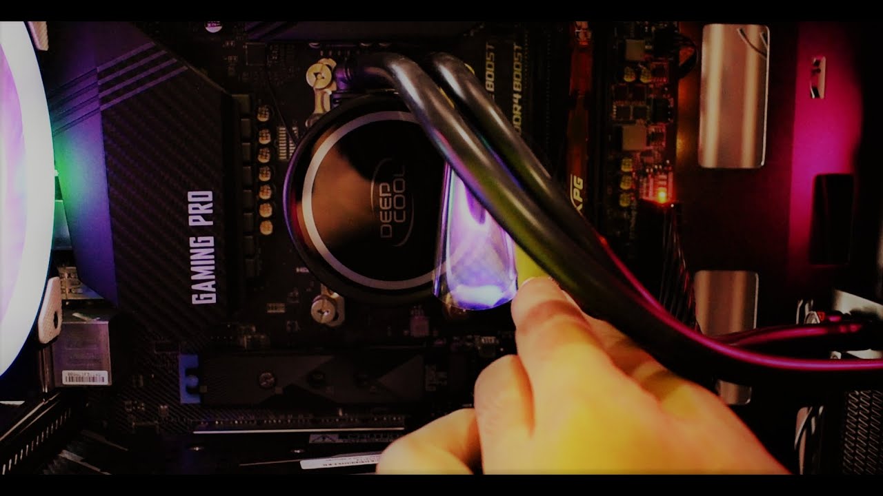 120mm AIO COOLER INSTALLATION | UNBOXING | BENCHMARKS | HOW TO INSTALL DEEP COOL  AIO #LIQUIDCOOLING