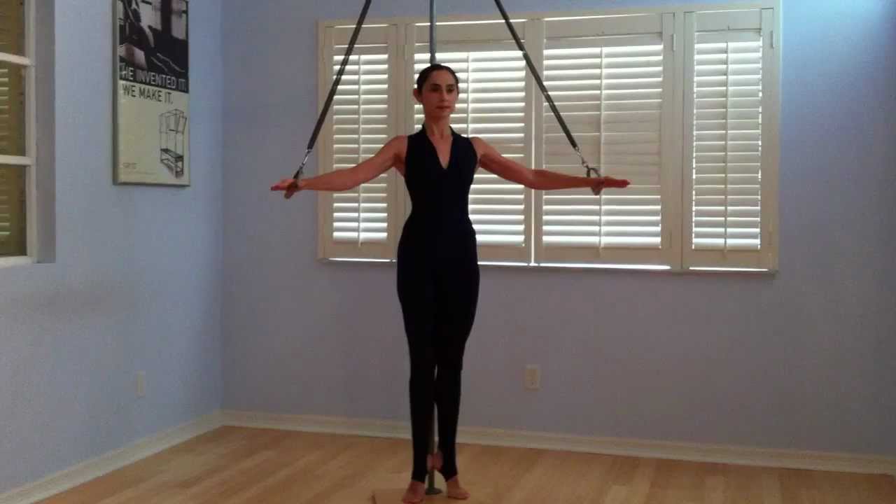 Classical Pilates Ped-O-Pul Exercises Performed by Christina Maria Gadar