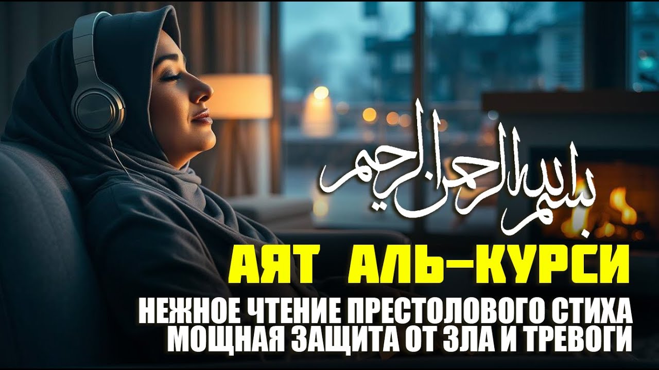 Прекрасное чтение Аят аль-Курси — мощная защита от зла и тревог