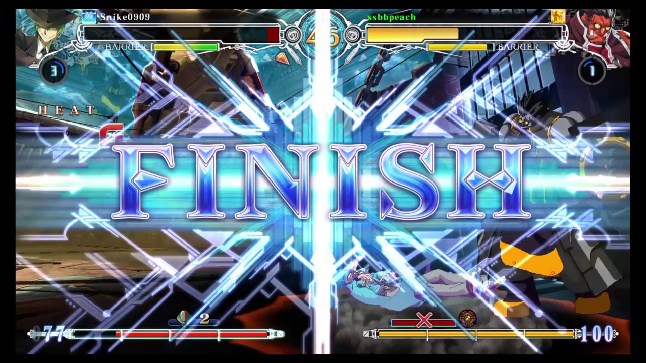 BBCF online match 1