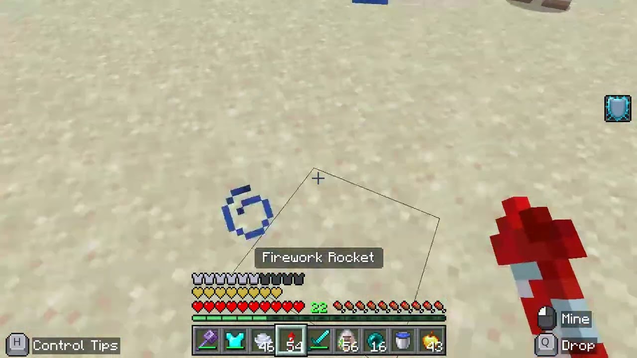 Cooking iron golems in mace pvp
