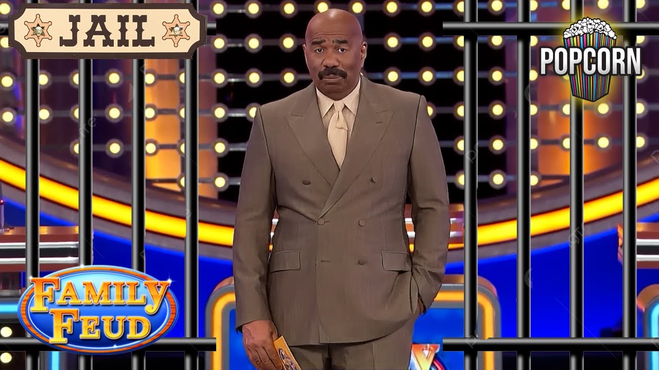 Jail Questions That SHOCKED Steve Harvey! | Family Feud