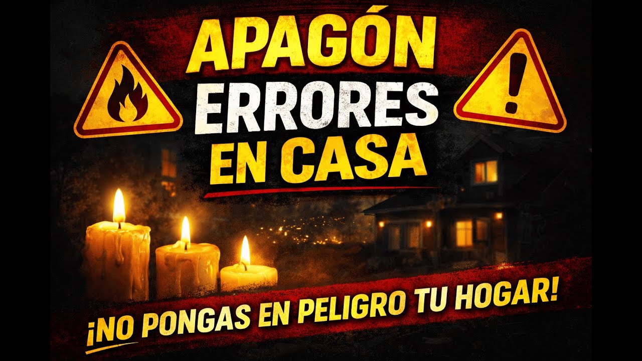 Apagón en Casa: Los Errores que Pueden Costarte Caro