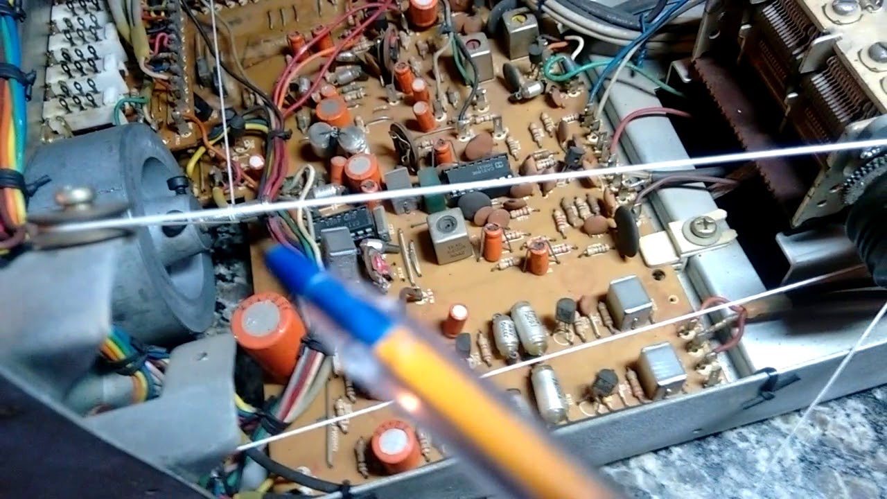 Como trocar cordão de Dial em Receiver antigo