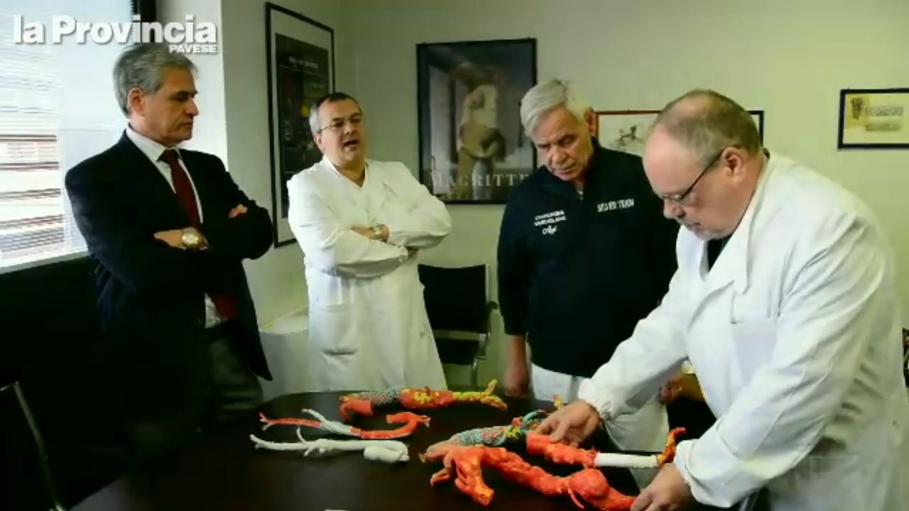 La Provincia Pavese: aortic diseases treated with 3D printing
