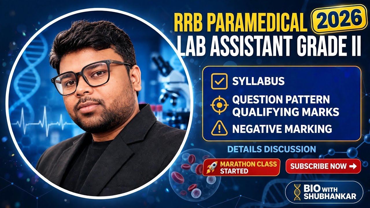 RRB Lab Assistant Grade II Syllabus 2026 | Question Pattern ,Qualifying marks, Negative Marking . 