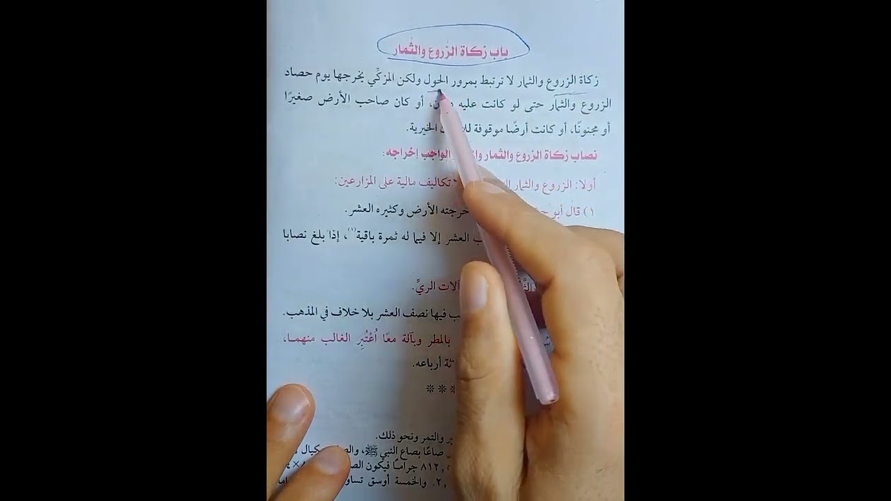 زكاةالذهب الفضه والعروض والزروع فقه حنفي تيرم ثاني أولى إعدادي