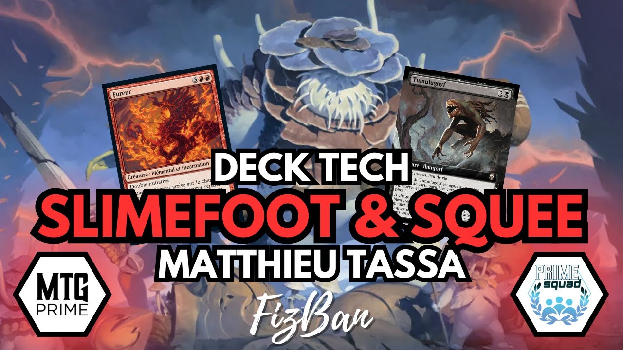 [PRIME SQUAD - MATTHIEU TASSA] - SLIMEFOOT & SQUEE DECKTECH CDF DC + RELIC  FEST 2024