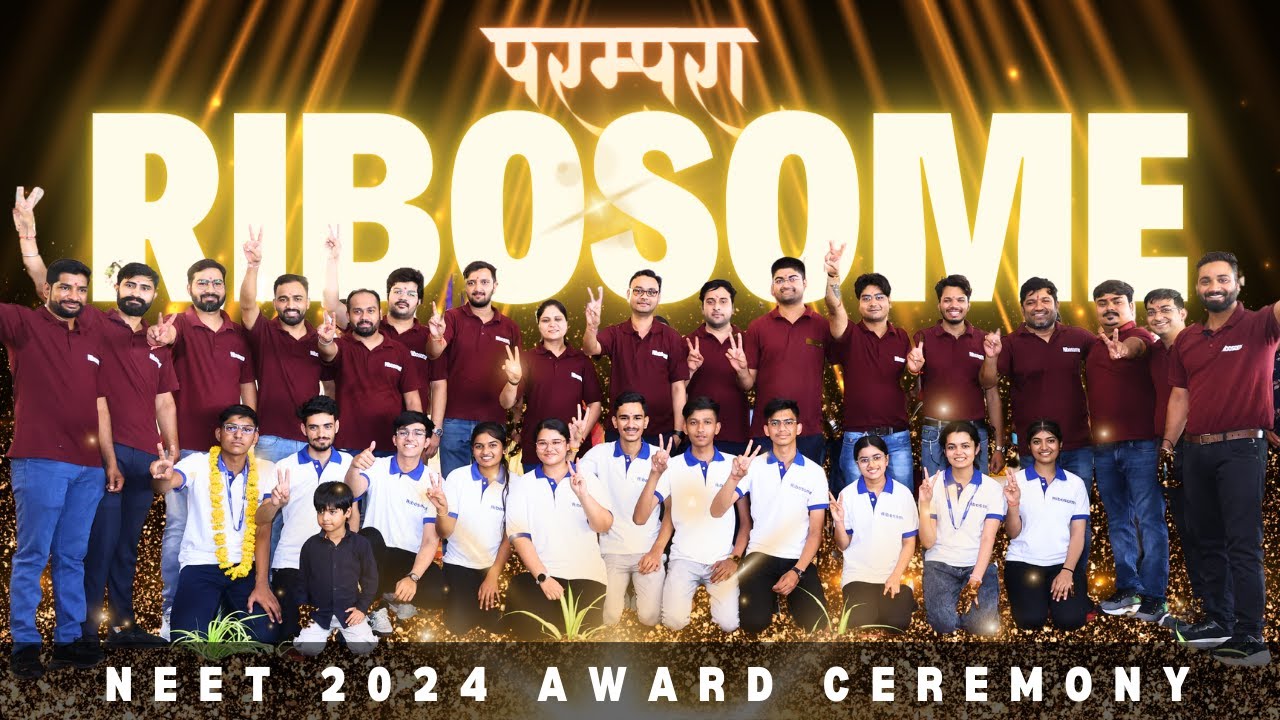 परंपरा  Ribosome  की....जश्न जीत का ....NEET 2024 Award Ceremony @RibosomeinstituteINDORE
