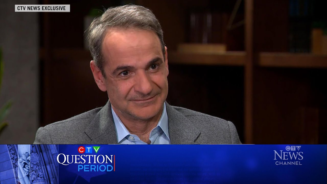 One-on-one with Greek Prime Minister Kyriakos Mitsotakis | CTV Question Period