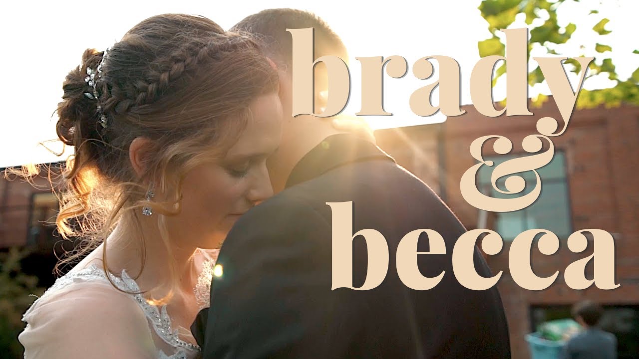OUR WEDDING VIDEO!!! | Becca & Brady | 9-12-21