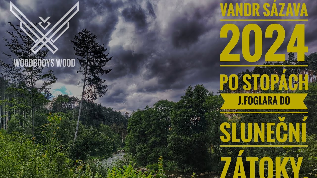 Pojď se podívat na první část našeho vandru po stopách J. Foglara podél Sázavy do Sluneční zátoky.