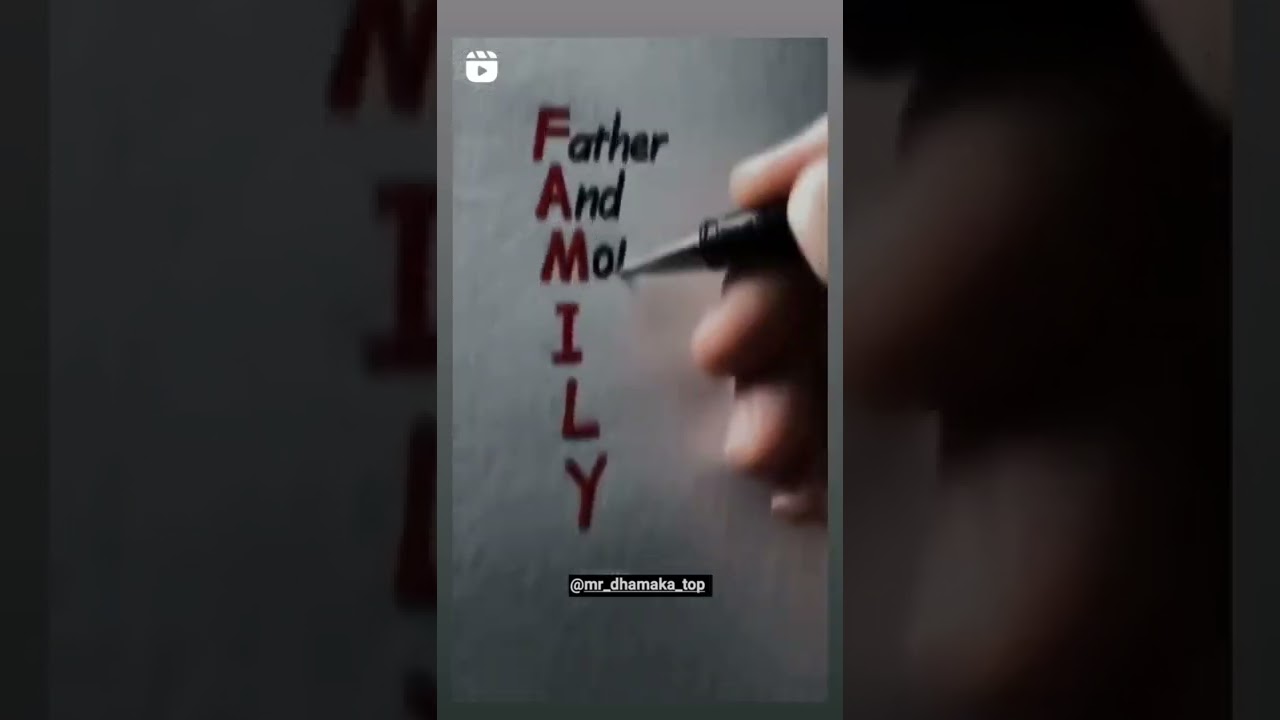 #FAMILY MEANING