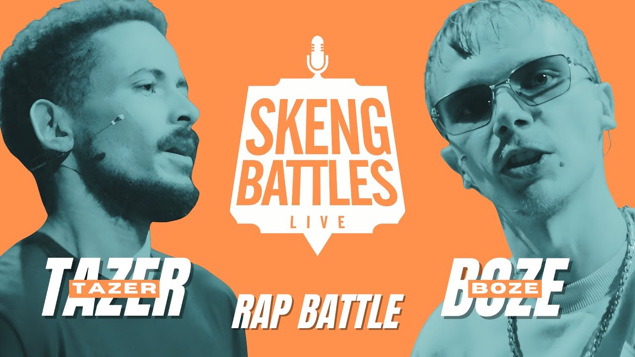 TAZER VS BOZE - NL RAP BATTLE - SKENGBATTLES 2025