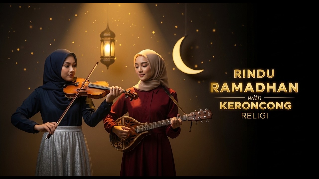 🤍 LAGU RAMADHAN VERSI KERONCONG | RINDU RAMADHAN & KETEGUHAN IMAN DI JIWA
