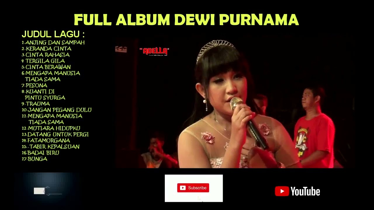 THE BEST MUSIK FULL ALBUM #viral  DEWI PURNAMA ADELLA