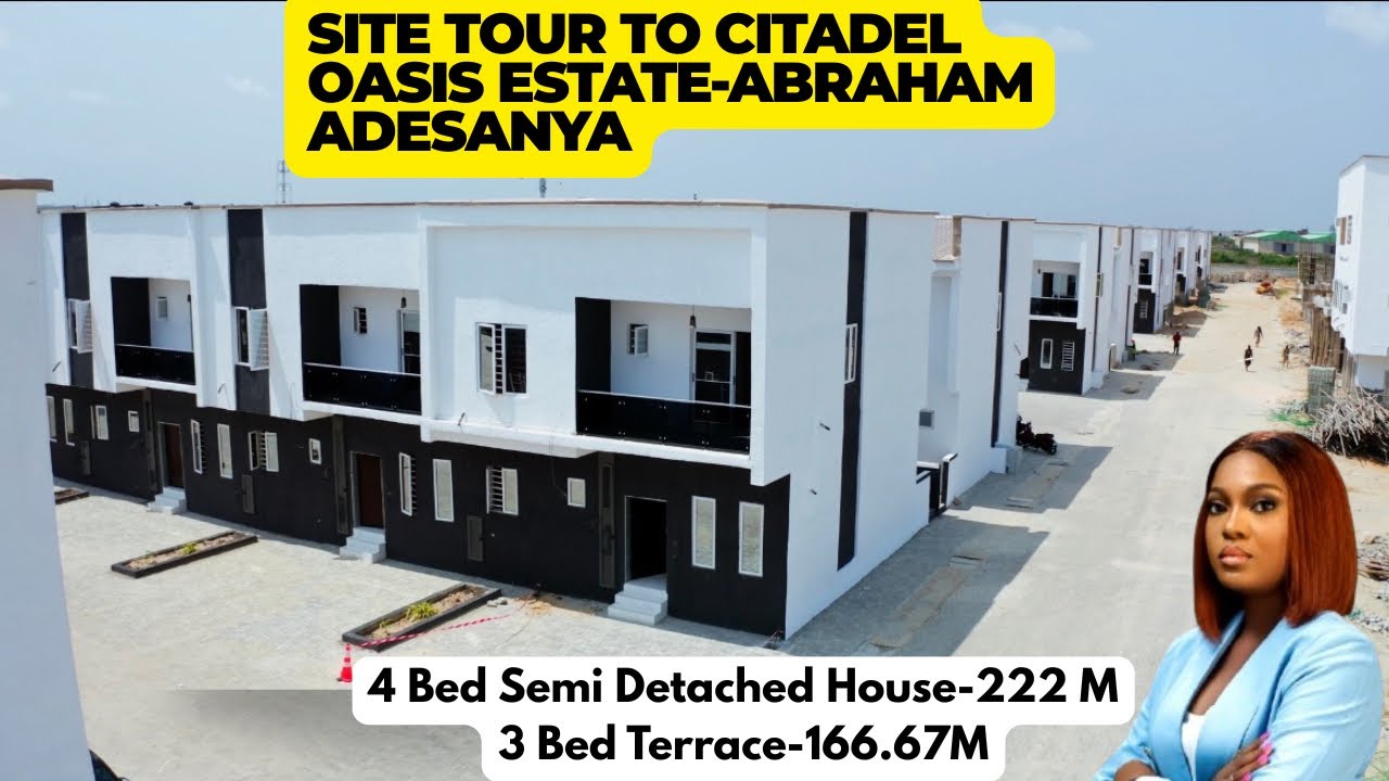 Luxury Homes for Sale in Abraham Adesanya Lekki | Citadel Oasis Ogombo Road Lagos