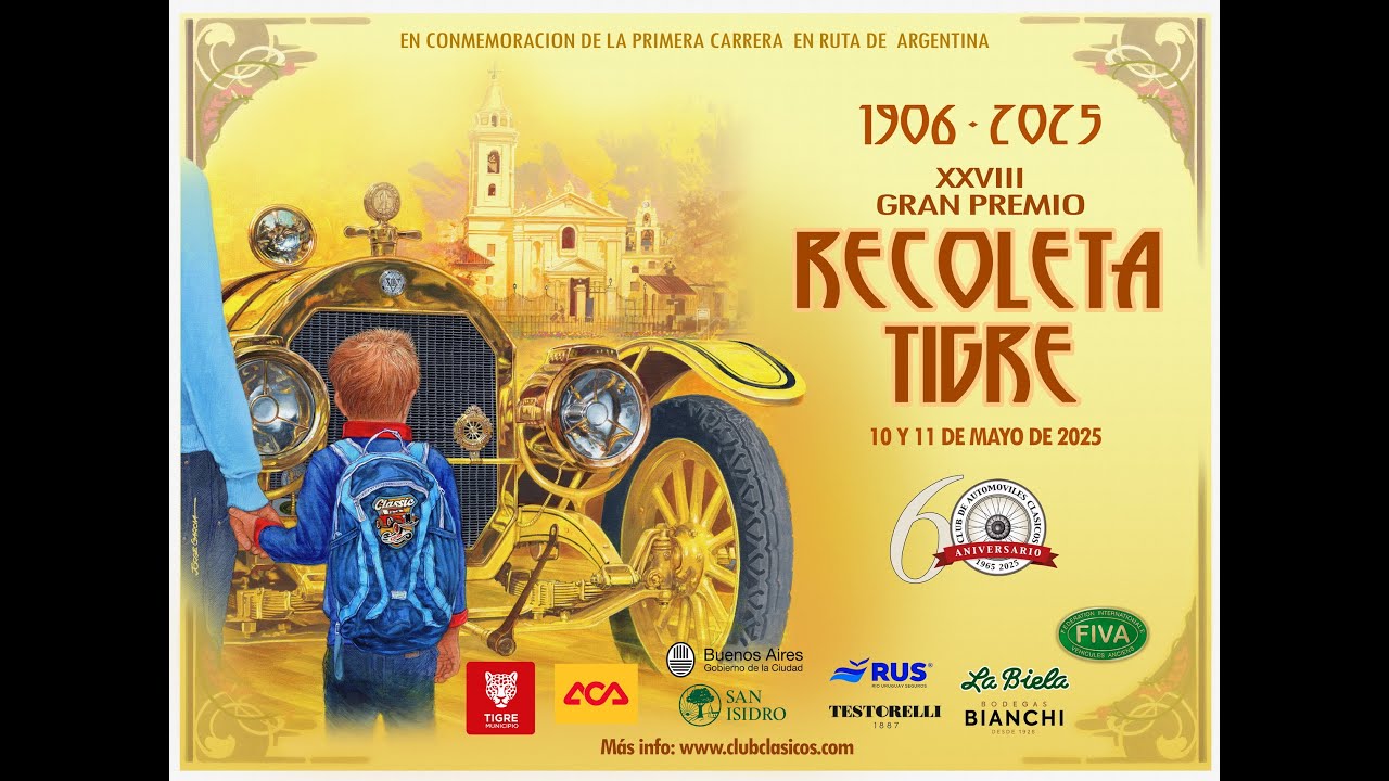 XXVIII GRAN PREMIO RECOLETA TIGRE 2025 (oficial)