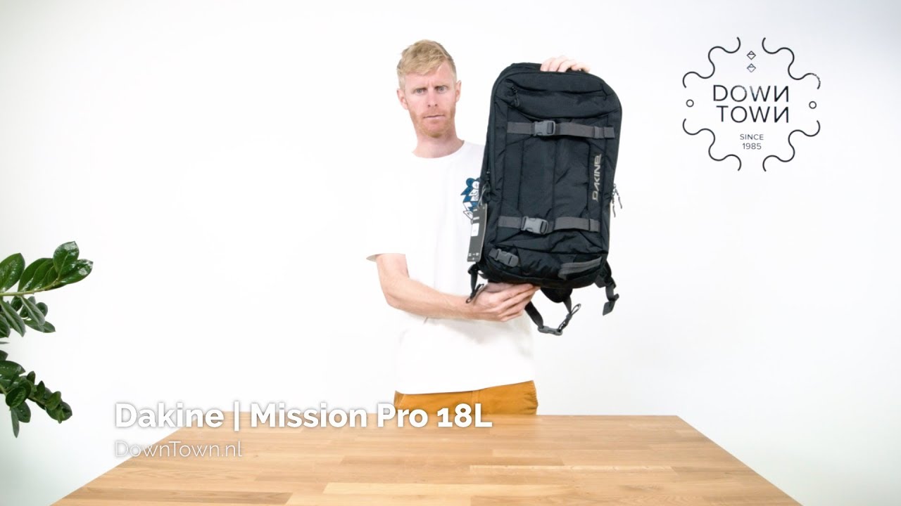 [EN] Dakine Mission Pro 18L 2020 backpack review - DownTown.nl