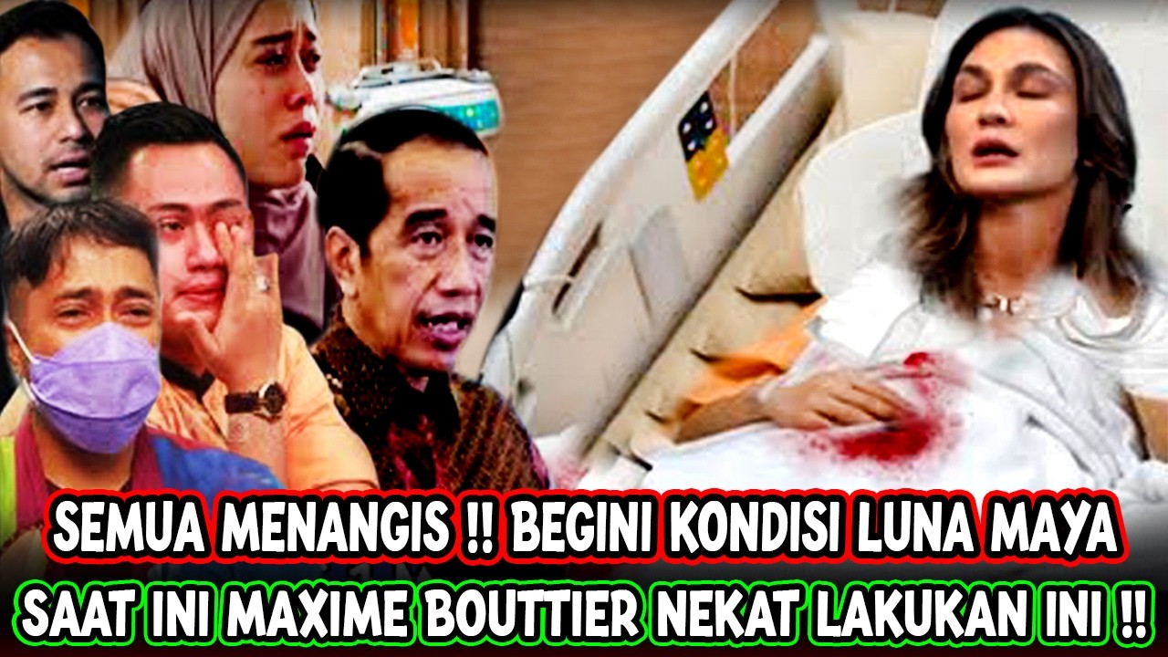 SEMUA ARTIS MENANGIS || Melihat Kondisi Luna Maya Saat Ini, Maxime Bouttier Nekat Lakukan Ini !!