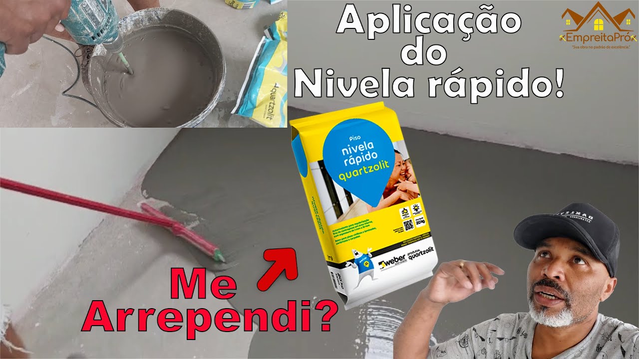 Aprenda como aplicar o NIVELA RÁPIDO  para PISOS!!!