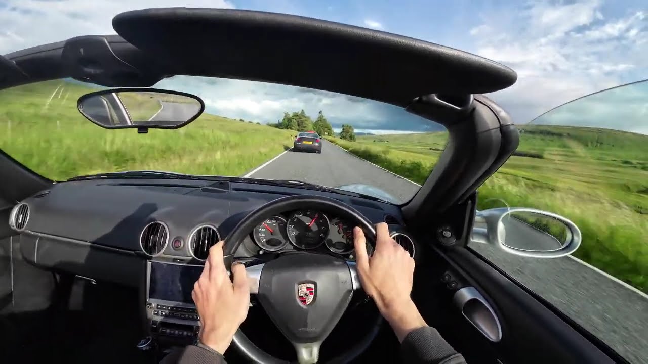 Porsche 987 POV Comrie to Braco