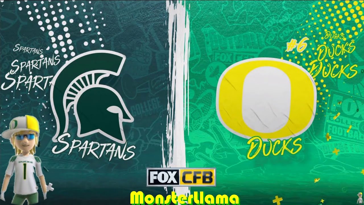 Michigan State @ #6 Oregon 2024 [Oregon Ducks highlights] 💚🦆🏈