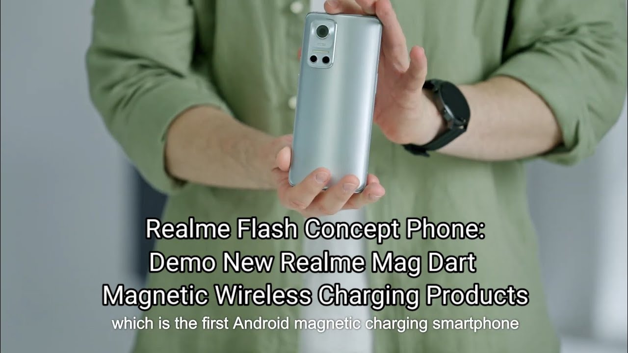 Realme Flash: Demo New Realme Mag Dart Magnetic Wireless Charging Products