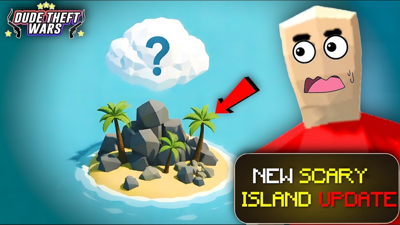Exploring New SECRET EPSTEIN ISLAND in Dude Theft Wars 😱☠️