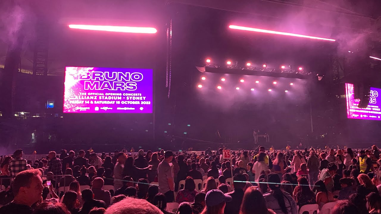 Bruno Mars FULL CONCERT LIVE in Sydney, Australia - 14 October 2022