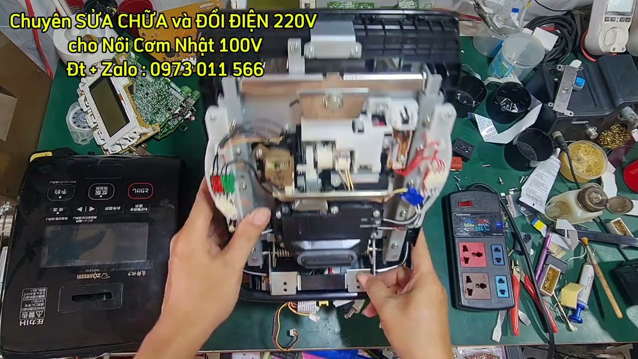Cách THÁO nồi Zojirushi Khủng Long !