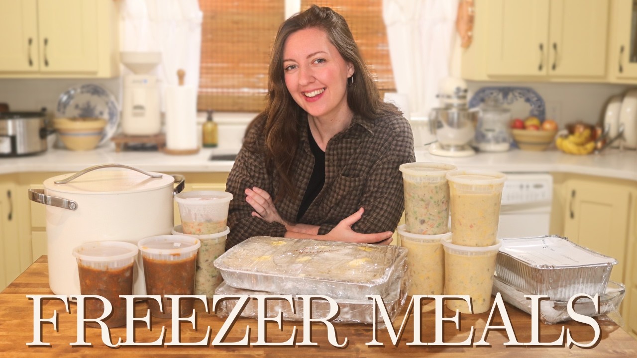 Big Batch Freezer Cooking to Replace Takeout | 5 Homemade Recipes
