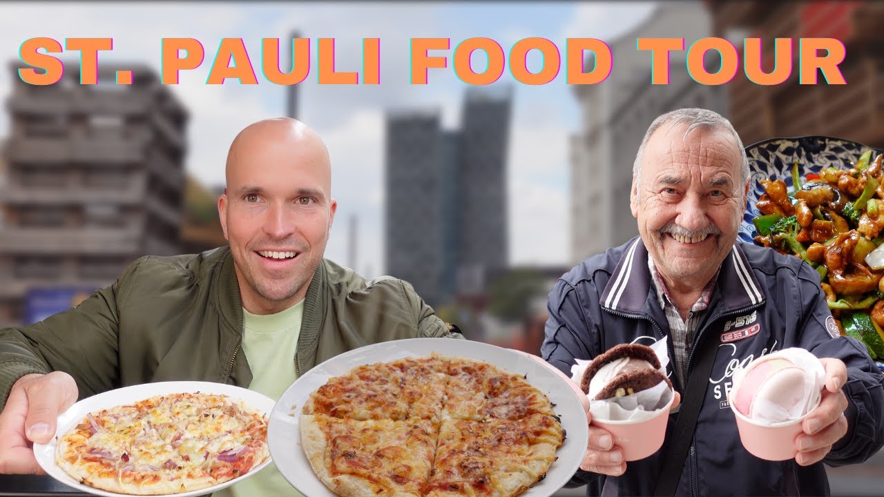 STREET FOOD TOUR durch ST. PAULI 🍕🍜🍦🍰🤤 | Mini Pizza, Asia Imbiss und Ice Cream Sandwich