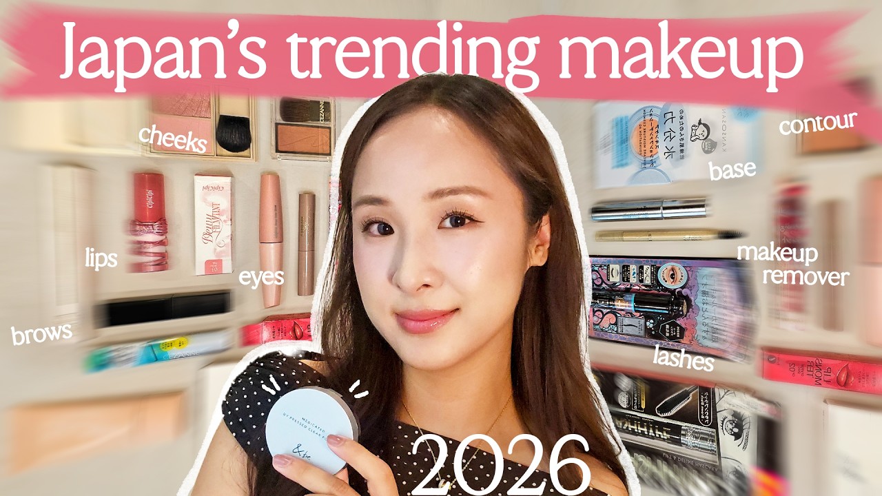 🇯🇵 Testuję NAJLEPSZE japońskie produkty do makijażu 2026!
