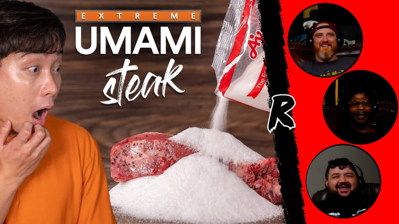Я дал дяде Роджеру свой стейк UMAMI! при участии @mrnigelng @GugaFoods | РЕАКЦИЯ ОТСТУПНИКОВ