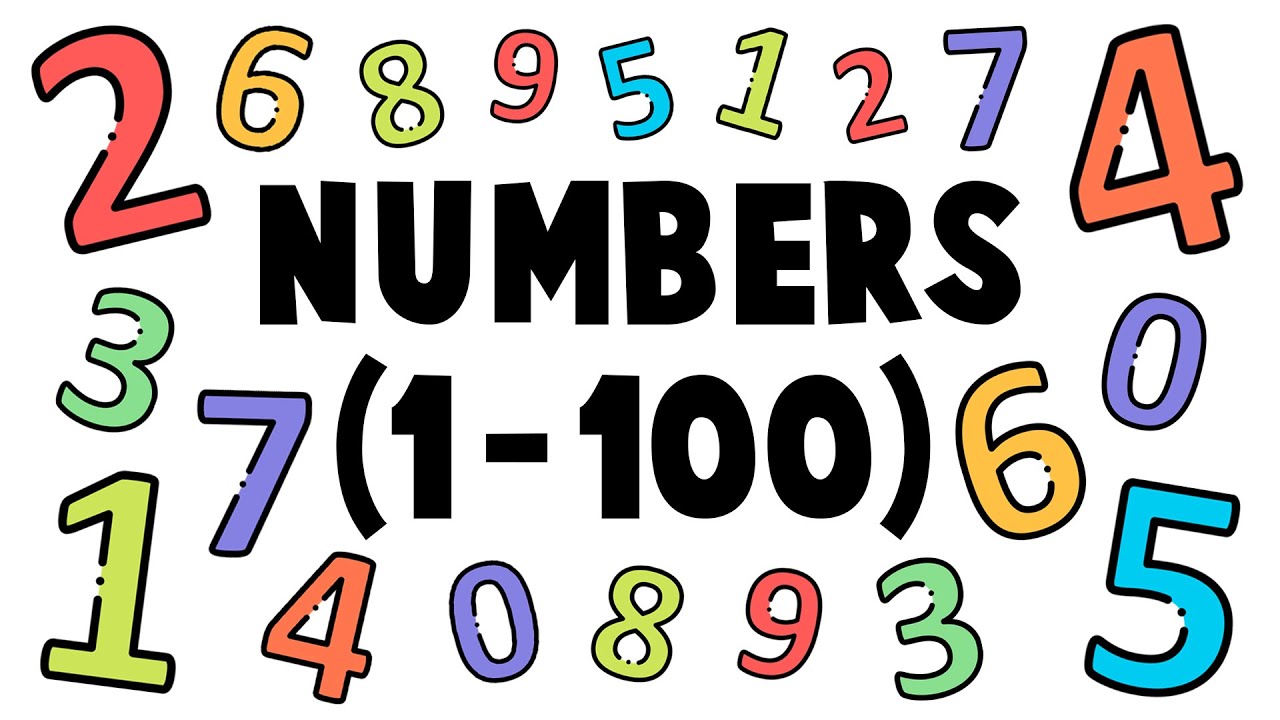Numbers 1 - 100 in English | English Vocabulary