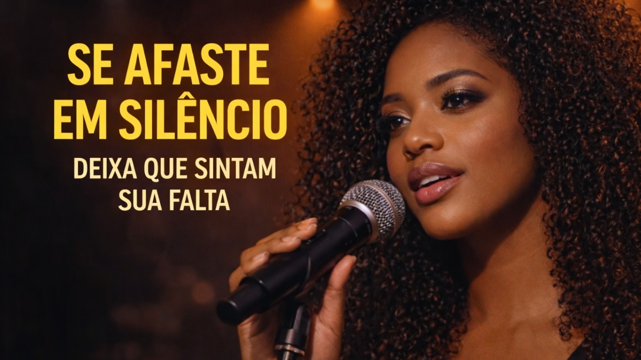 SE AFASTE EM SILÊNCIO, DEIXA QUE SINTAM SUA FALTA Louvor Para Quem Está Cansada de Ser Desvalorizada