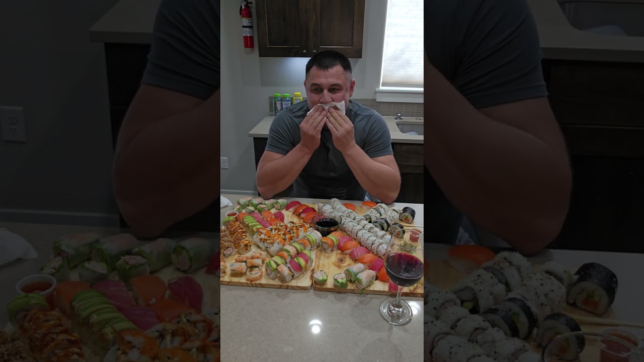 суши 🍣  вино 🍷  мукбанг