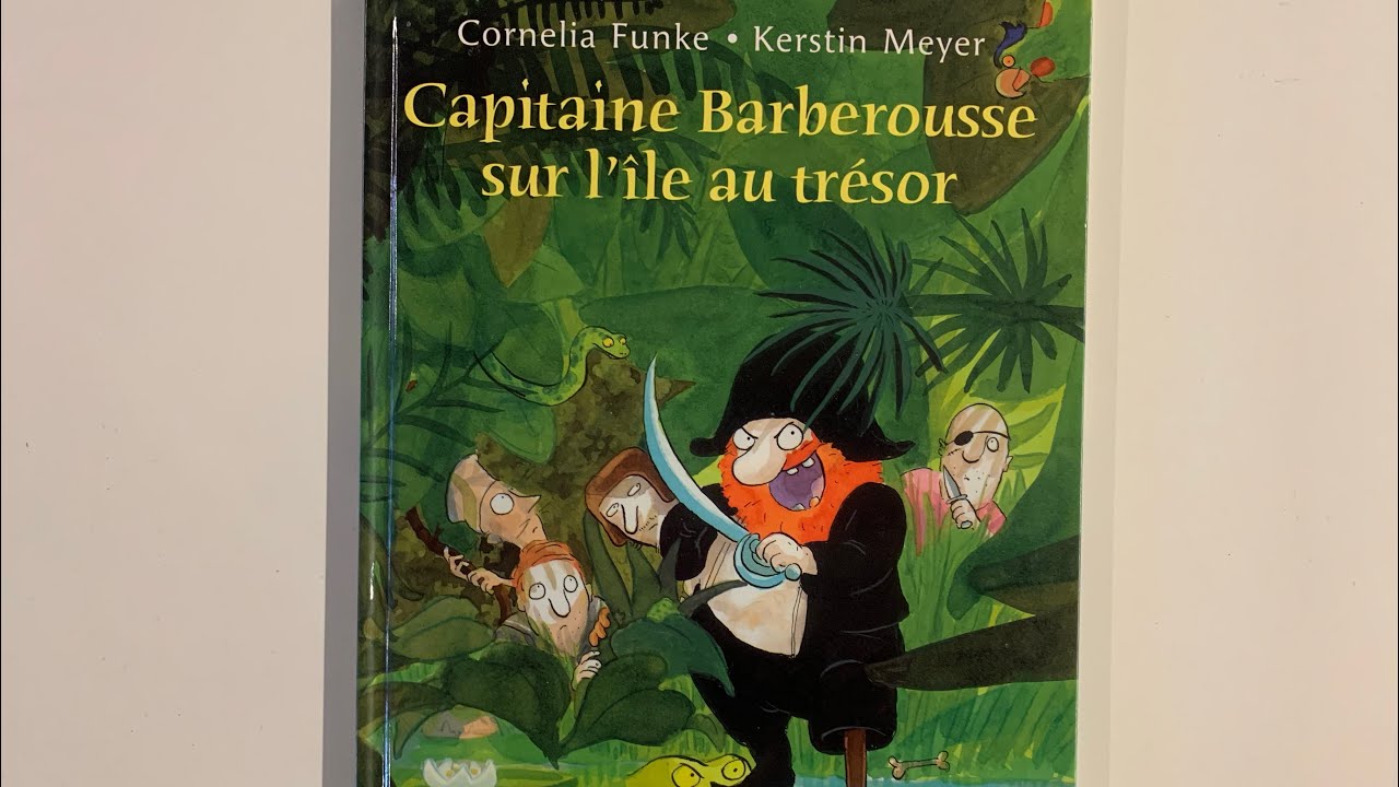 Capitaine Barberousse sur l&rsquo;&icirc;le au tr&eacute;sor