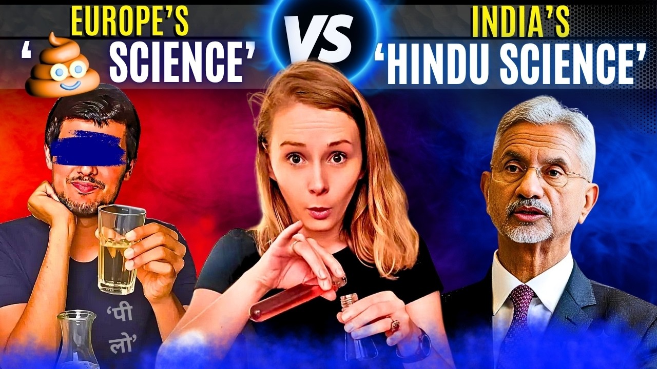 'P.00P science' and 'Christian C^NNIBALISM' [How India has civilized the West Ep-3] Karolina Goswami