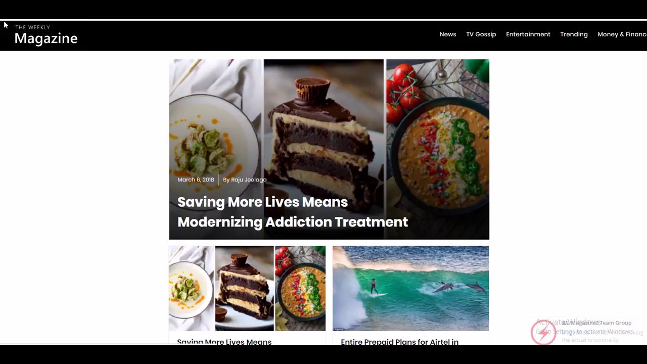 How to install The Weekly Magazine AMP Theme Installation Tutorial