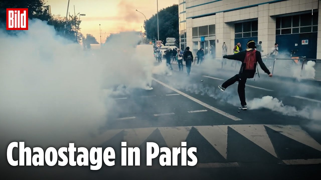 Protest in Frankreich: &bdquo;Block Everything&ldquo; st&uuml;rzt Land ins Chaos